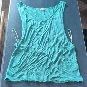 Tobi Teal Muscle Tee